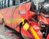 হাতে স্টিয়ারিং ও কানে ফোন ট্রাকচাপায় শ্রমিকের মৃত্যু