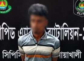 নোয়াখালীতে মাদরাসাছাত্রকে ধর্ষণের অভিযোগে যুবক গ্রেপ্তার