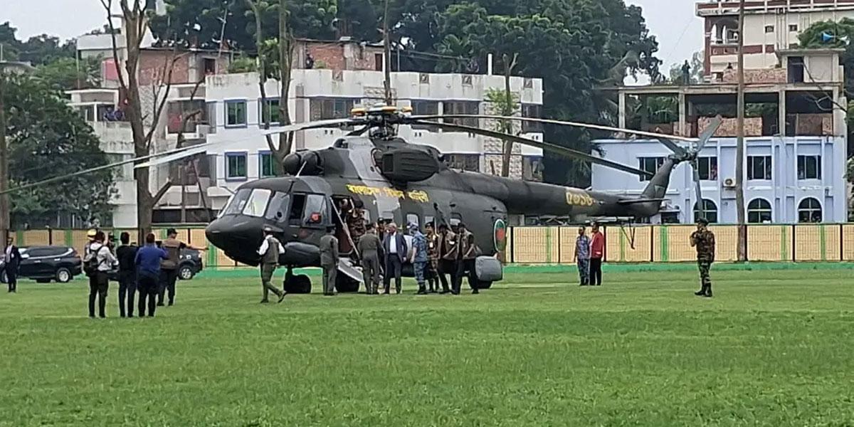 ঠাকুরগাঁওয়ে পৌঁছেছেন রাষ্ট্রপতি মির্জা ফখরুল ইসলাম 5 960002 2