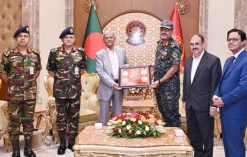আনসার-ভিডিপিকে আরও দক্ষ ও কর্মসংস্থান উপযোগী করার তাগিদ রাষ্ট্রপতির 11 966659852 1