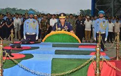 বিমান বাহিনীর ৩ সদস্যের মর্মান্তিক মৃত্যু, সামরিক মর্যাদায় দাফন 10 96666552