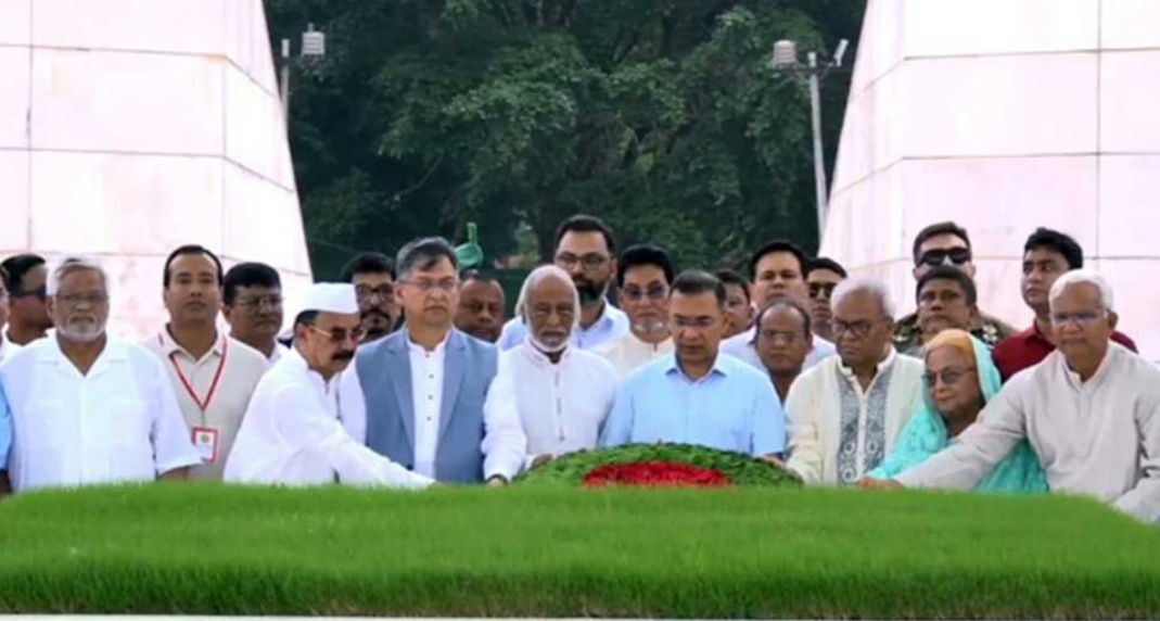 জিয়াউর রহমান ও খালেদা জিয়ার সমাধিতে প্রধানমন্ত্রীর শ্রদ্ধা 14 966665985