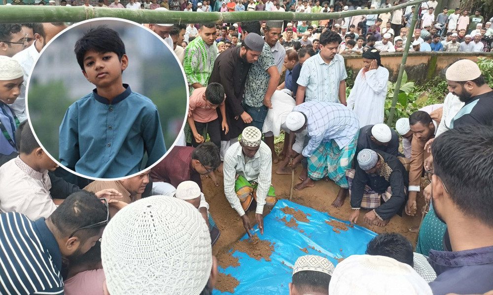 অপ্রতিমের দাফন সম্পন্ন