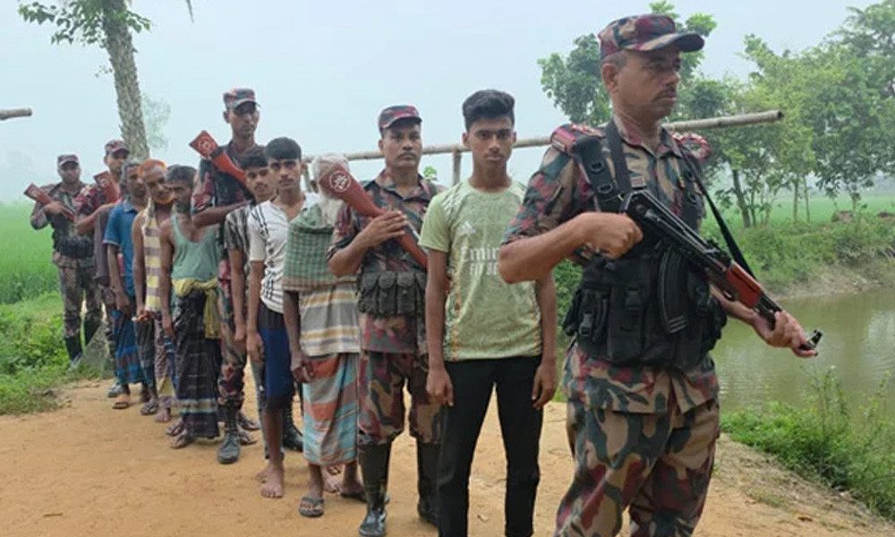 দিনাজপুর সীমান্তে বিএসএফের পুশ-ইনের চেষ্টা, বিজিবির বাধায় ব্যর্থ