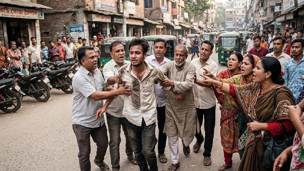 ছেলে ও তার বাবাকে নগ্ন করে রাস্তায় হাঁটাল মেয়ের পরিবার, নেপথ্যে কী