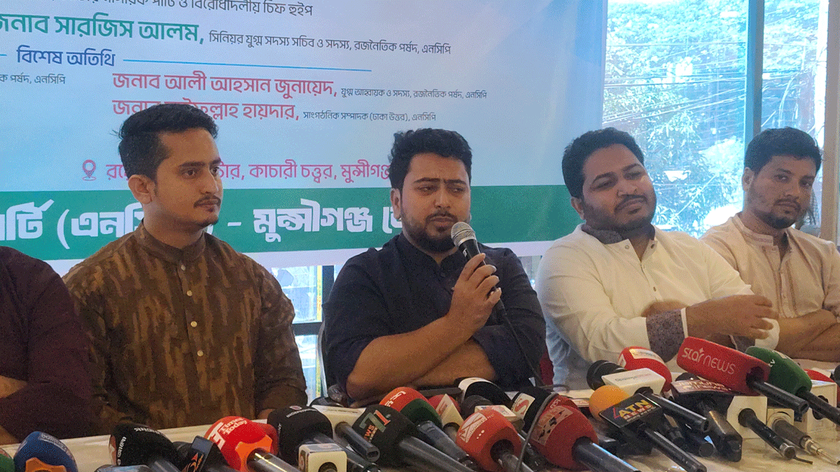 ড্রাইভার পরিবর্তন হয়েছে, কিন্তু মেশিনটা হয়নি: নাহিদ ইসলাম